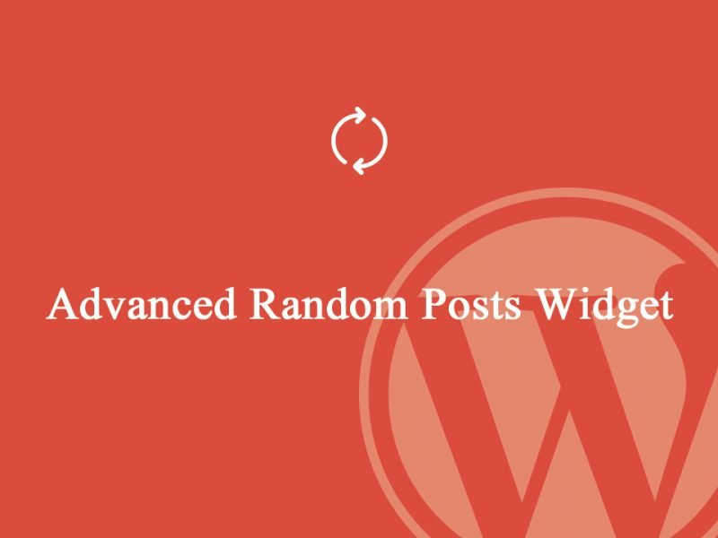 WordPress Widget la gi advanced random post widget 800x600 1