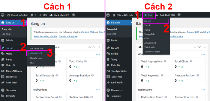 Cách đăng bài trên WordPress