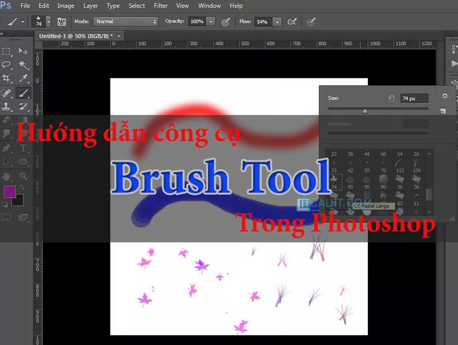 Brush Tool trong Photoshop