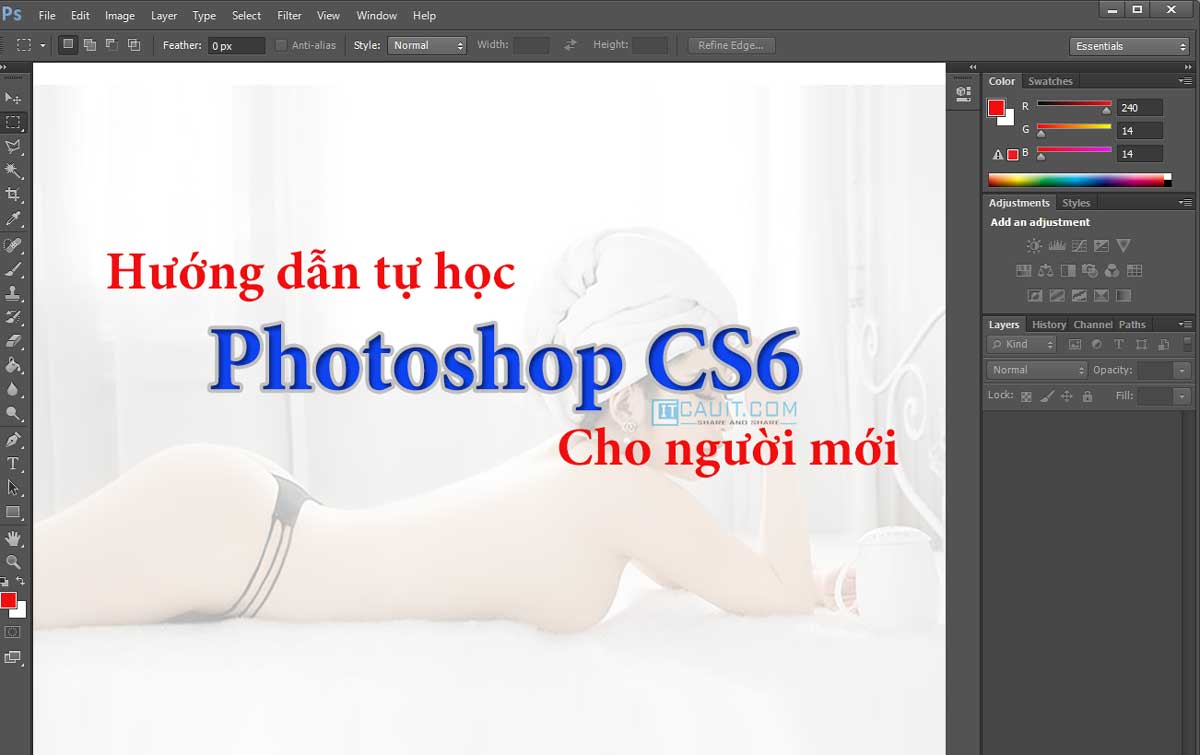 Hướng dẫn sử dụng Photoshop